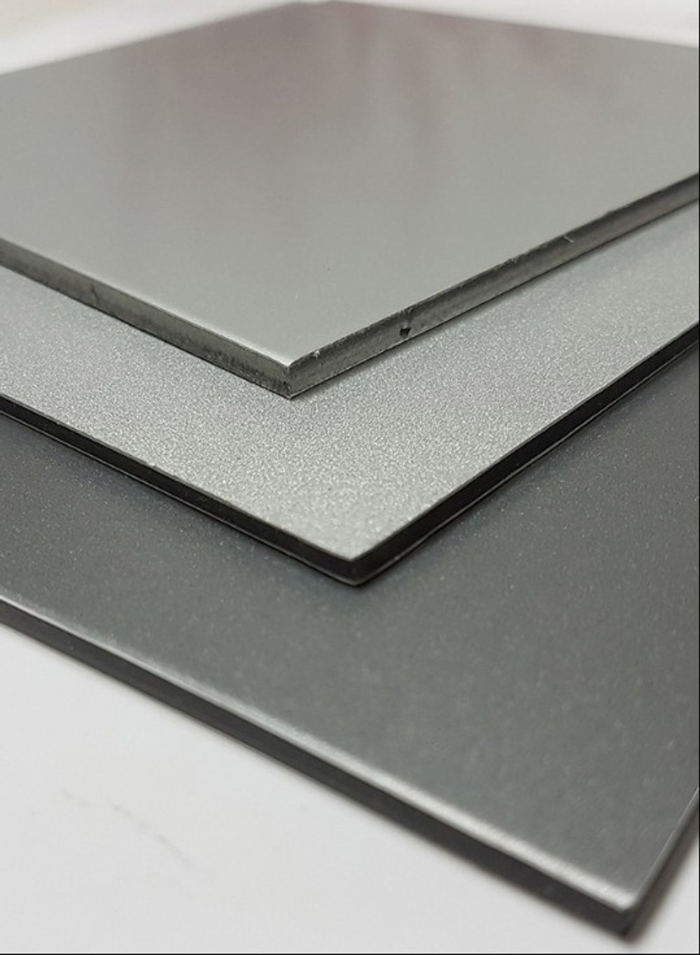 Aluminium composite panel corner detail
